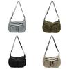 Lightweight Nylon Crossbody Bag For Women With Simple Design And Spacious Interior