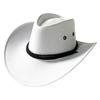 Men's Classic Cowboy Hat Western Cowboy Hat Outdoor Sun Hat Adjustable Drawstring Felt Hat