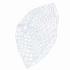 Outdoor Fly Fishing Landing Net Clear Rubber Replacement Mesh Bag(Mudium)