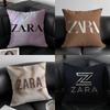 Быстрая мода Элегантный дизайн ZARA-A Наволочка Наволочка против пылевых клещей Невидимая молния Шелковистый короткий плюш Чехол для диванной подушки