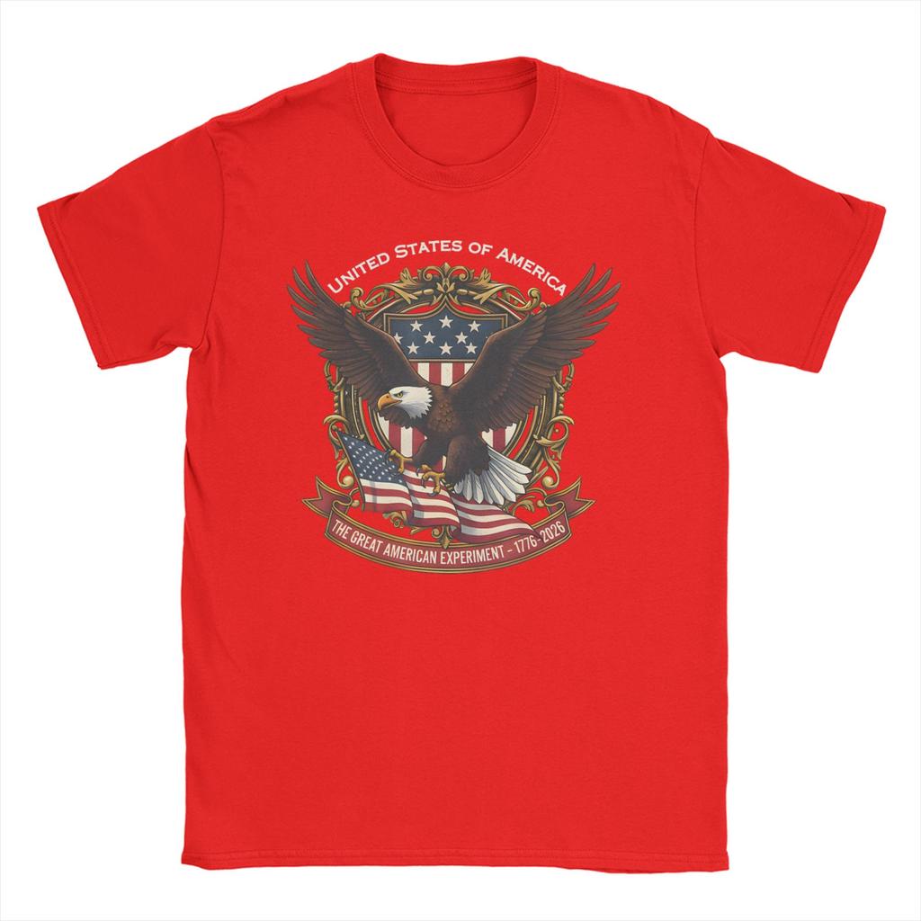 Anniversary USA T Shirt Beach Hip Hop T Shirts Unisex Cotton O Neck XL XL XL Tees Short Sleeve Vintage Tops