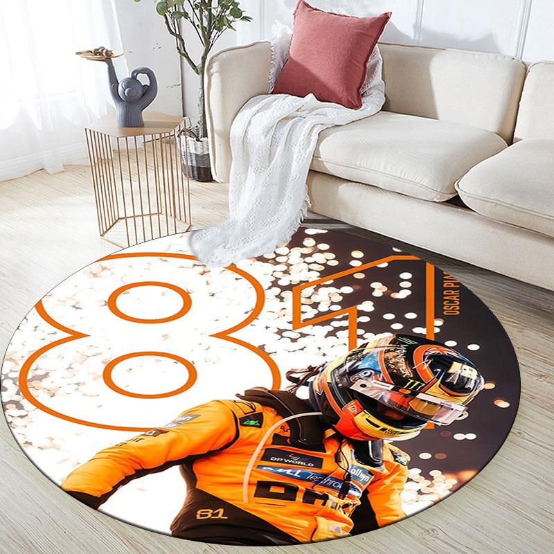 Piastri pattern round rug,Carpet Rug for Living Room Bedroom Playroom ,Non-slip Floor Mat,Holiday Gifts and Birthday Gifts.
