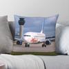 Jet2 Boeing 737-8mg Квадратная Наволочка Полиэстер Лен Бархат Креативная На Молнии Декоративная Наволочка для Подушки Чехол для Подушки Домашний