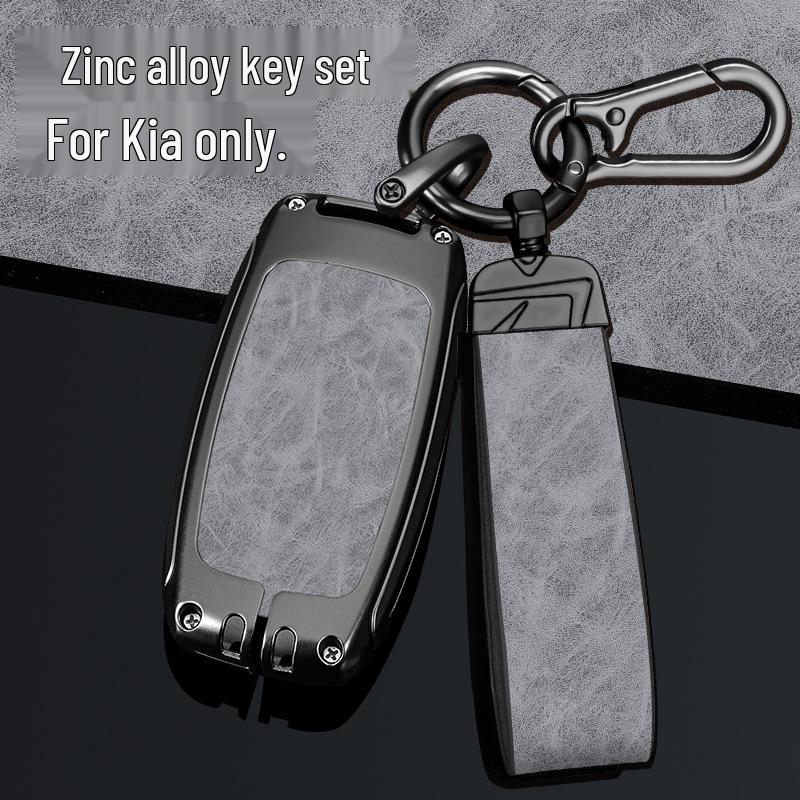 Kia Key Case for K3, Sportage, Telluride, Seltos, KX3, Pegas – Car Key Shell Cover