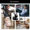 2D плоская подвеска для автомобиля Маленькая утка тема привидения качели автомобильное зеркало заднего вида подвесные украшения украшения для интерьера автомобиля аксессуары
