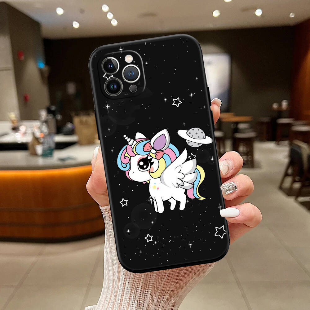 Cartoon Unicorn Case for Samsung A06 A35 A25 A24 A15 A05S A05 M55 M35 M15 A02 A12 A13 A10 A16 A20 A30 A22 A31 A32 A33 A42 A50