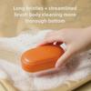 Silicone Soft-Bristled Laundry and Shoe Brush - Gentle Multi-Functional Cleaning Tool