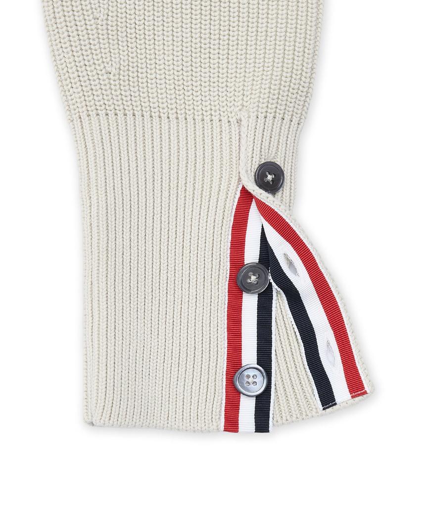 Thom Browne Garment Dyed 4-Bar Cardigan - Beige / Mkc635Ay3065260