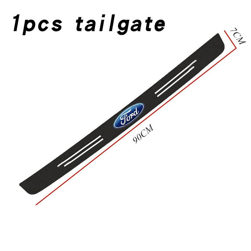 PDOJ7 Car Threshold Portector Strip Car Door Sill Film Wear Resistant For Ford Focus Mondeo mk4 mk5 Ranger Fusion Kuga Car Accessories