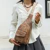 Soft Leather Chest Bag Women Crossbody Bag Single Shoulder Bag