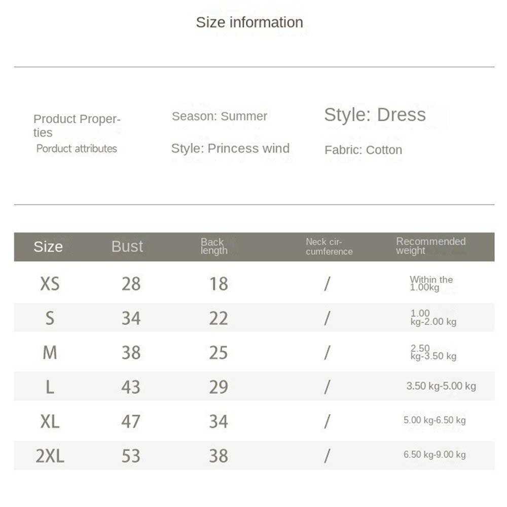 Thin Design Dog   Princess Dress Lace Cat Dress Cute Dog Summer Dress  for Small Medium Dog