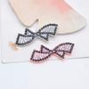 20Pcs Cute Bowknot Tie Rhinestone Applique Sew On Patch for Clothing Dress DIY Beaded Patches Sweater Headwear Accessories