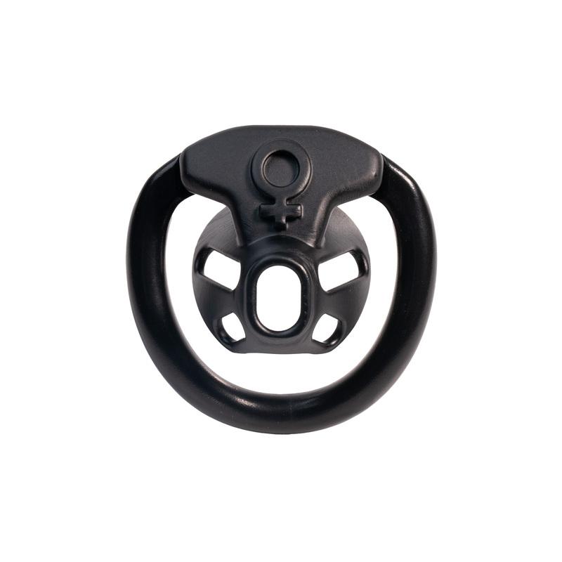 Exclusive Female-to-Male Mini Hollow Small Cap Chastity Lock Cross-Dresser Small Pot Cap Lock Positive Chastity Device