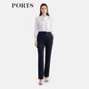 PORTS Women's Elegant Tapered Casual Pants