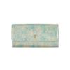 ANNA SUI Розовое Сердце Длинный Кошелек с Клапаном Кошелек с Отделением для Банкнот и Карт Большой Мятный [Новый Цвет] Женский Слоты, Вместительность, (316910)