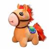 Cartoon Stuffed Animal Horse Fluffy Horse Zodiac Horse Plush Toy  Year of The Horse