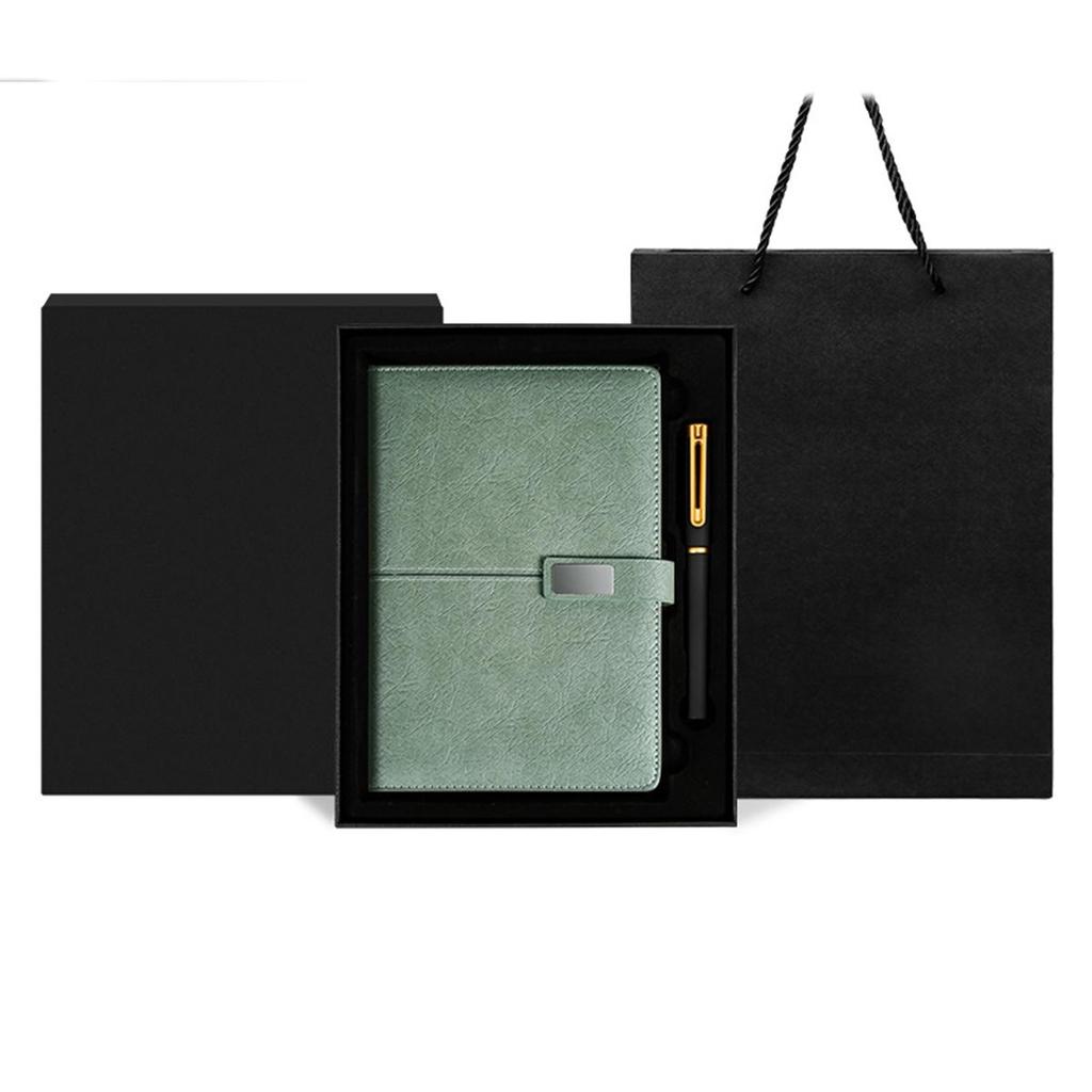 (Logo Engraving Possible) A5 Thick Leather Business Notebook, Work Notebook, Meeting Record Book, Student Subject Notes, Diary, Travel Log