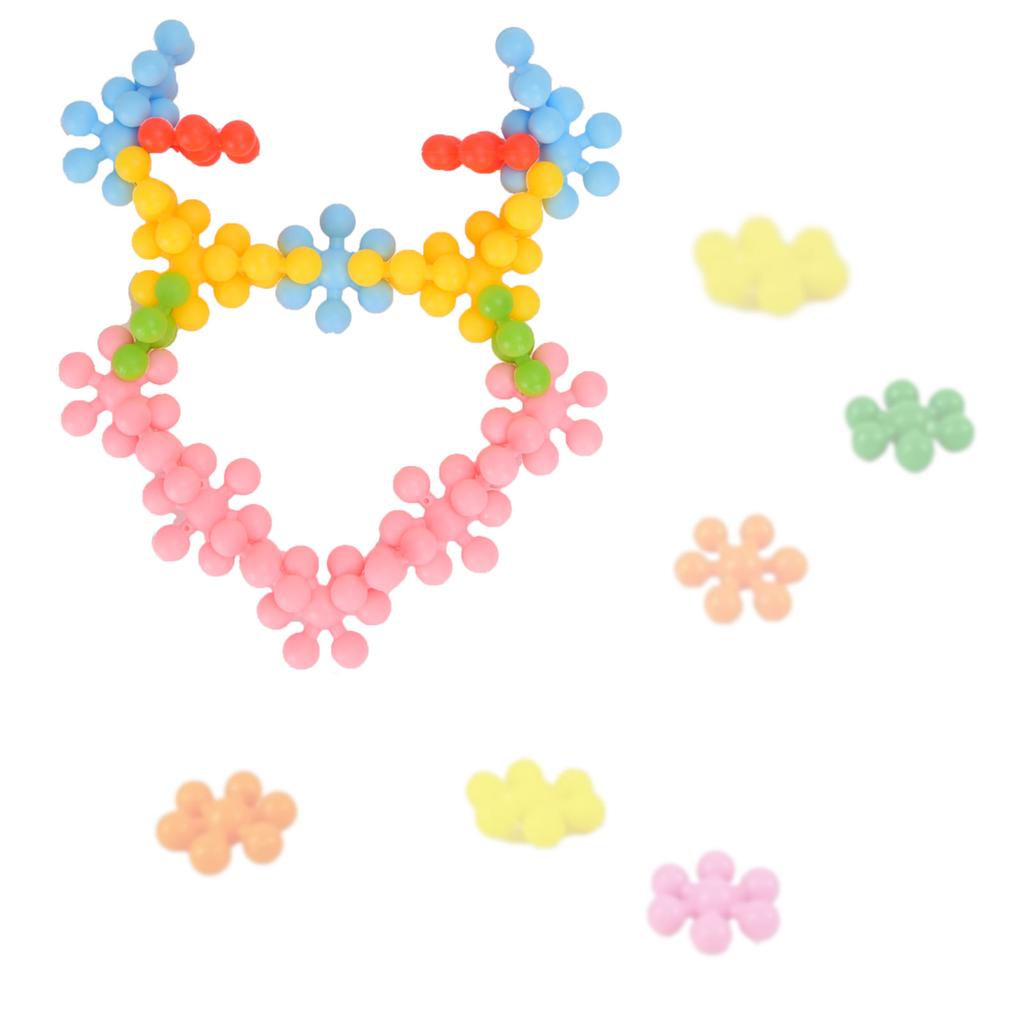 Kindergarten Boys and Girls Assemble Plum Blossom Building Blocks Children'S Puzzle and Early Education Assembly Toys