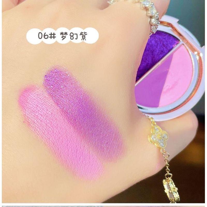 BEAUTY GLAZED - Матовые и жемчужные тени для век с двойным эффектом Charm - 10 оттенков