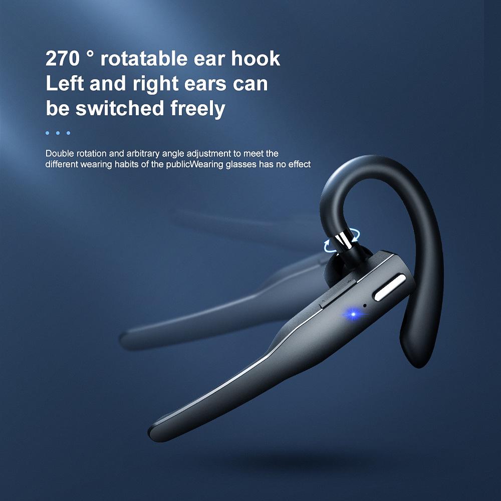 Bluetooth-гарнитура YYK-525: Беспроводные, крепятся на ухо, совместимы с автомобилем, имеют очень долгий срок службы батареи