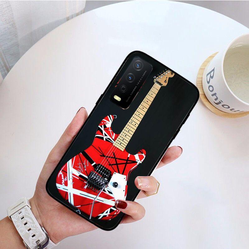 Чехол для телефона Eddie Van Halen Graphic Guitar для vivo Y31 Y30 Y33S Y11S Y12S Y17 Y20S Y21S Y1S Y53S Y15 Y19 Y91C V23 Cases coque