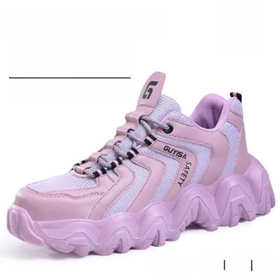 Женская защитная обувь: Легкие, удобные стальные носки, защита от ударов и проколов, подходят для всех сезонов