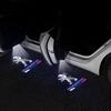 2026 Hot Car Sticker 2Pcs LED Car Door Welcome Light Wireless Projector Lamp Car Decoration Accessories  For Peugeot 407 508 201