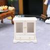 1/12 Dollhouse Display Cabinet Storage Stand Miniature Wooden Frame Furniture Model Smooth Polishing