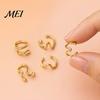 Boho Style Toe Jewelry 5Pcs Irregular Ring Set, Non Tarnish Golden Plated Alloy Beach Foot Band, Adjustable Open for Women Rings