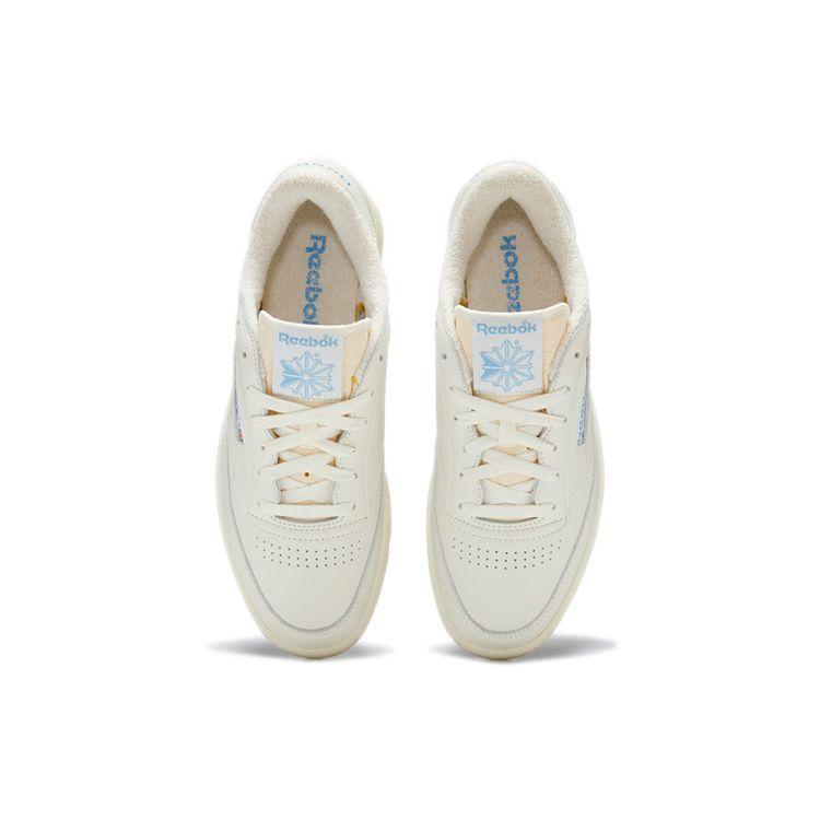 Reebok Club C 85 Vintage Chalk Essential Blue Unisex Sneakers Cream Alabaster GX3680