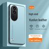 Премиальный кожаный кевларовый чехол для телефона Oppo Reno10 - защита от падений для Reno9pro и Reno8