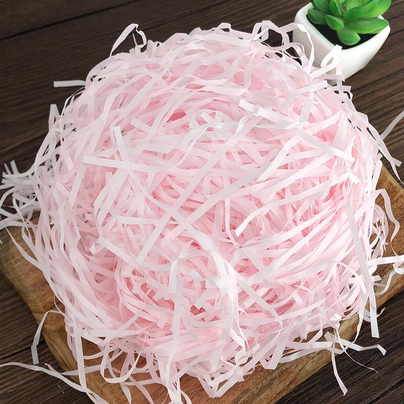 100G-1800G Colorful Crinkle Paper Raffia Shredded Confetti Gift Box Filler Decoration Wedding Party Gift & Basket Packaging