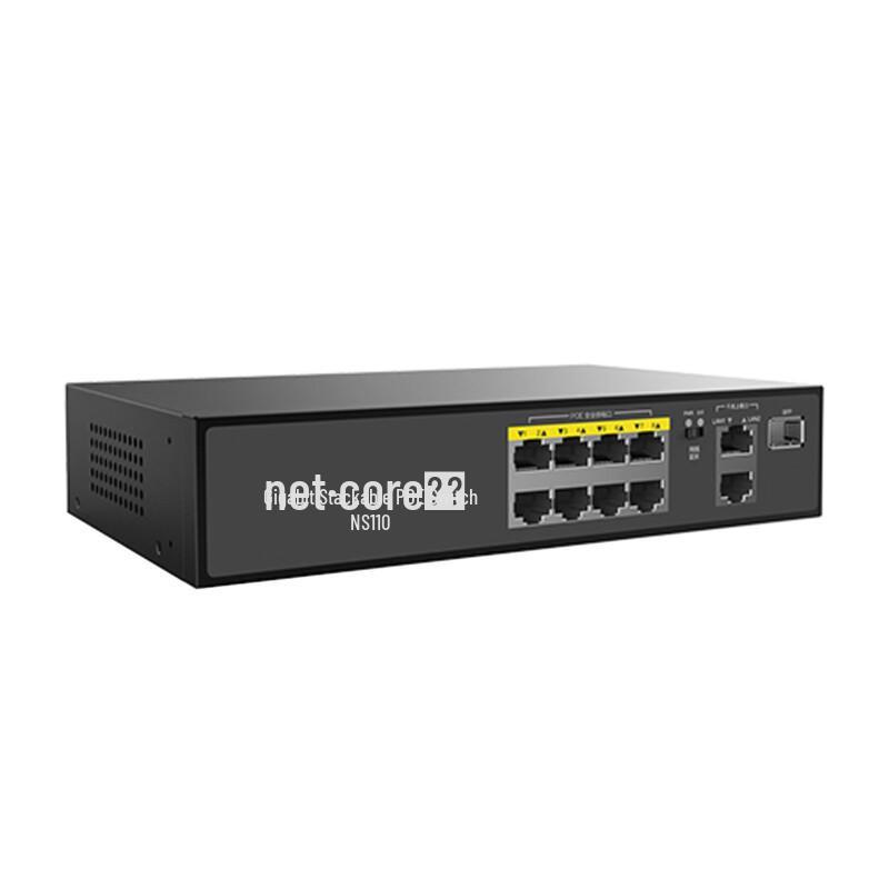 Leike Smart Gigabit 10-портовый POE-коммутатор