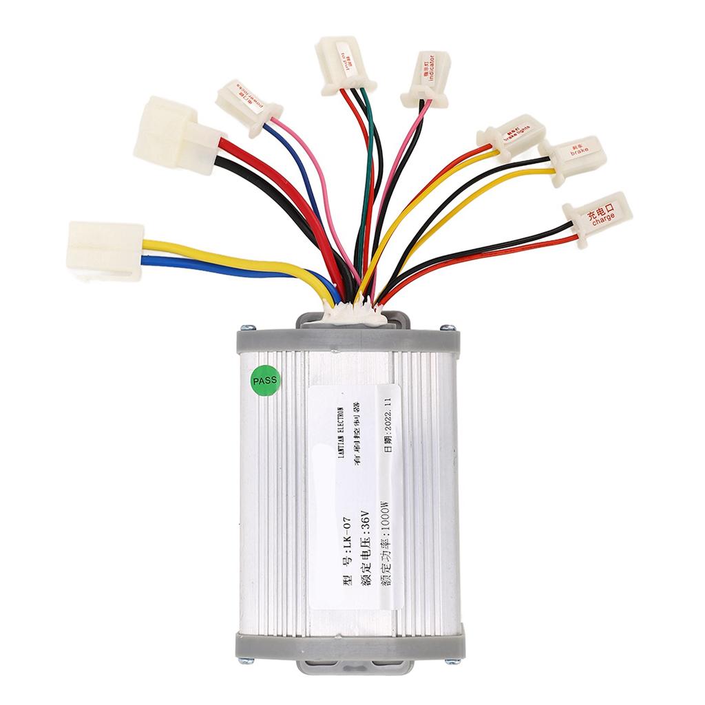 36V 1000W Brushed Controller and Foot Throttle Pedal Assembly Electric Bicycle Tricycle Scooter Speed Control