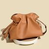 LEMON KOKO 2025 Spring New Versatile Women Messenger Bag Fashion Internet Celebrity Cloud Fold Handbag High Capacity Drawstring Lucky Bag Shoulder Bag