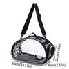 Breathable Pet Shoulder Crossbody Bag Foldable Large Capacity Pet Outing Bag Portable Collapsible Cat Backpack Space Cabin