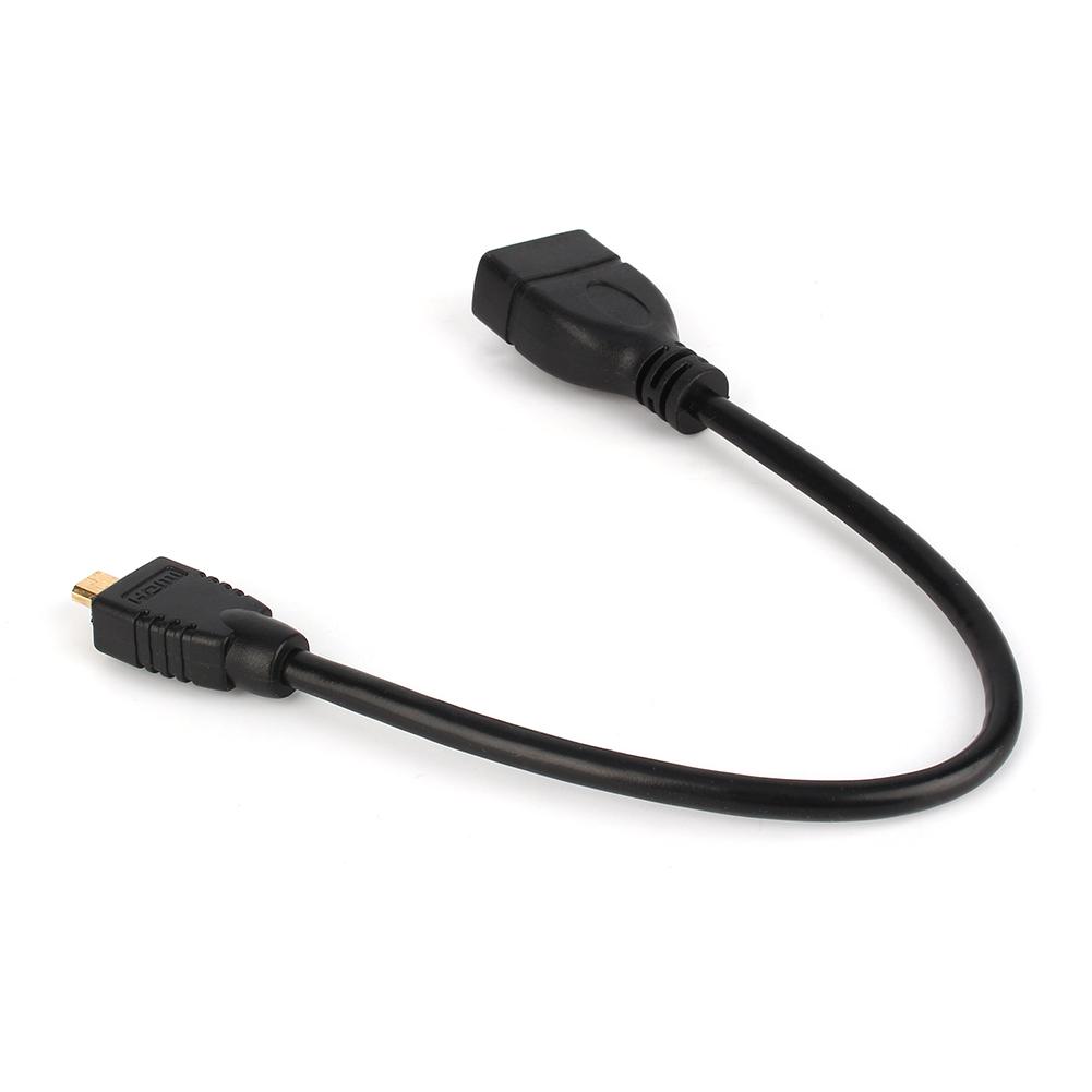 Micro HDMI Male to HDMI Female конвертер адаптер удлинительный кабель провод шнур 1080P