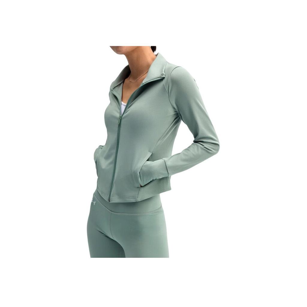 Under Armour Meridian Удобная Универсальная Приятная к коже Дышащая Куртка Женские куртки Лаймово-зеленый 1379157-348