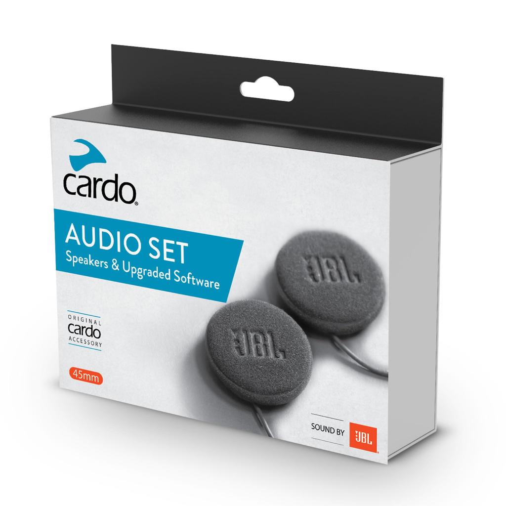 Шлем для мотоцикла Cardo SPAU0010, 1,8 дюйма (45 мм), Аудиокомплект, Черный, Оригинальный отечественный продукт