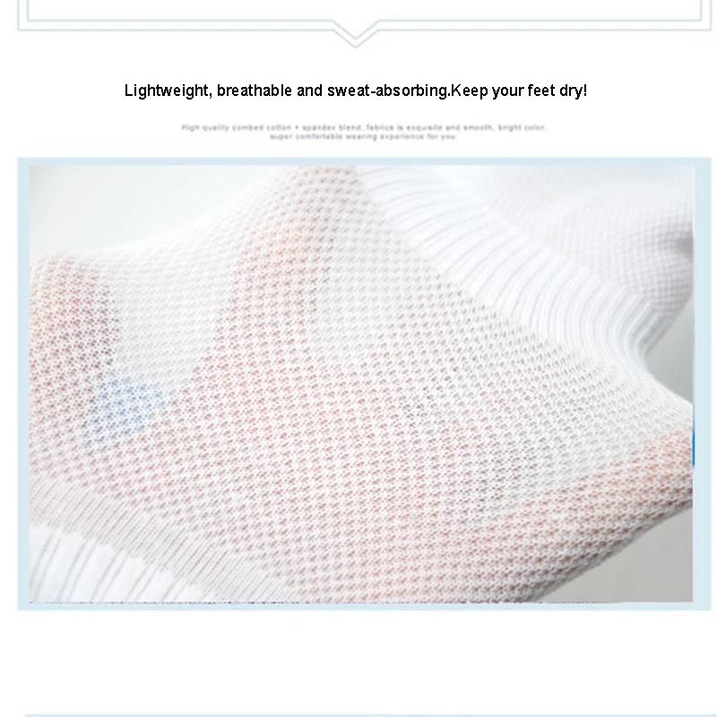 10 пар высококачественных мужских носков до щиколотки, дышащие хлопковые спортивные носки, сетчатые повседневные спортивные летние тонкие короткие Sokken, размер 38-48