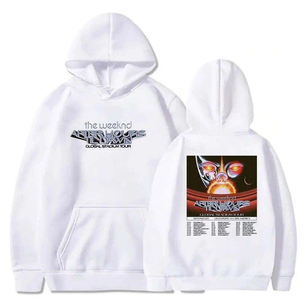 The Weeknd After Hours Til Dawn Tour 2023 Толстовка с капюшоном Модный свитер с капюшоном Повседневная одежда унисекс #03
