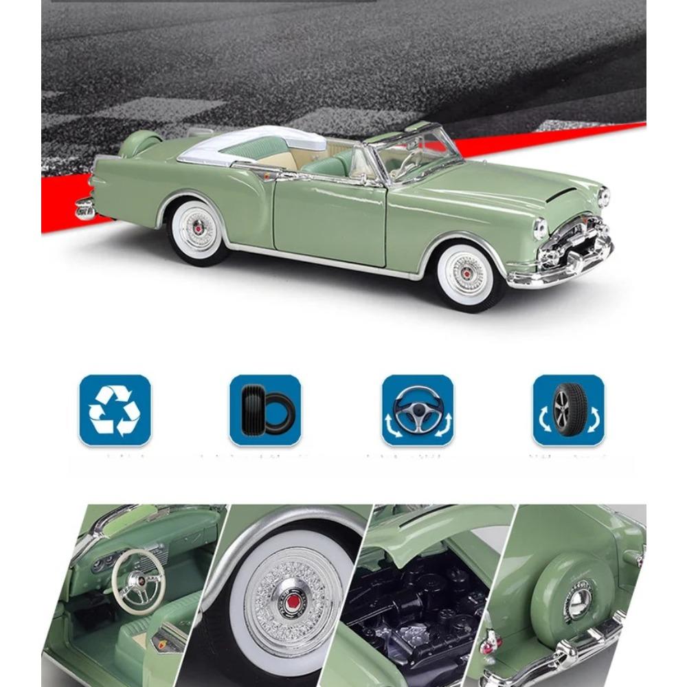 Welly 1/28 1953 Packard Caribbean Сплав Люксовая Модель Автомобиля Литьевой Металл Классический Ретро Спортивный Автомобиль Модель Автомобиля Симуляция Подарок для Детей