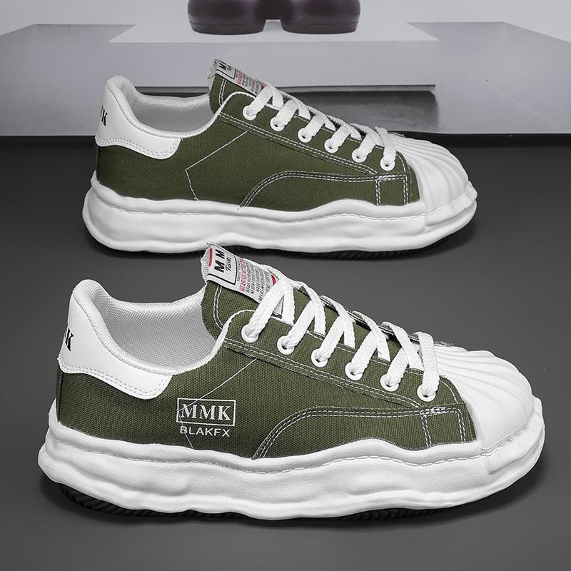 Мужские и женские летние туфли-ракушки с изголовьем, повседневные туфли на платформе, белые туфли, парусиновые туфли, увеличивающие прилив, туфли