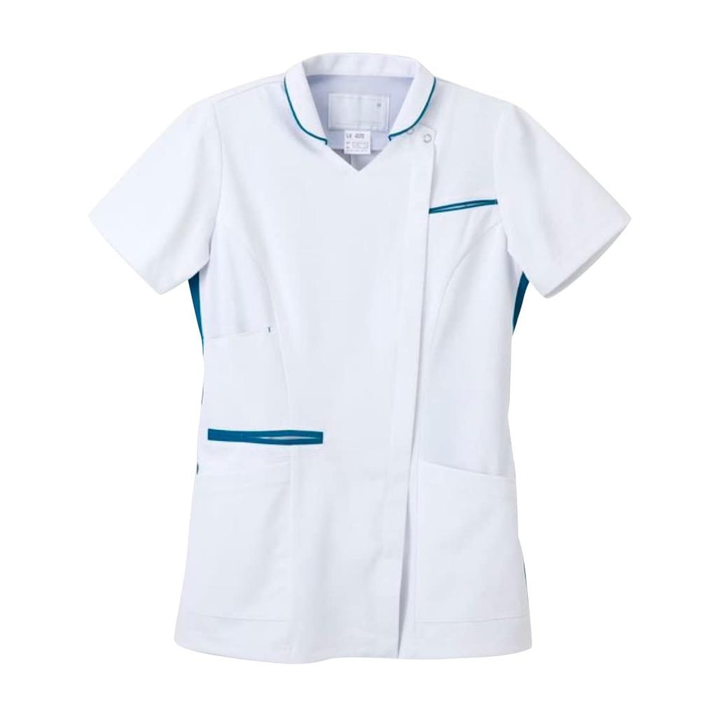 Medical Uniform Nagaileben Hybrid Tunic T Turquoise Women's LX-4072(L)