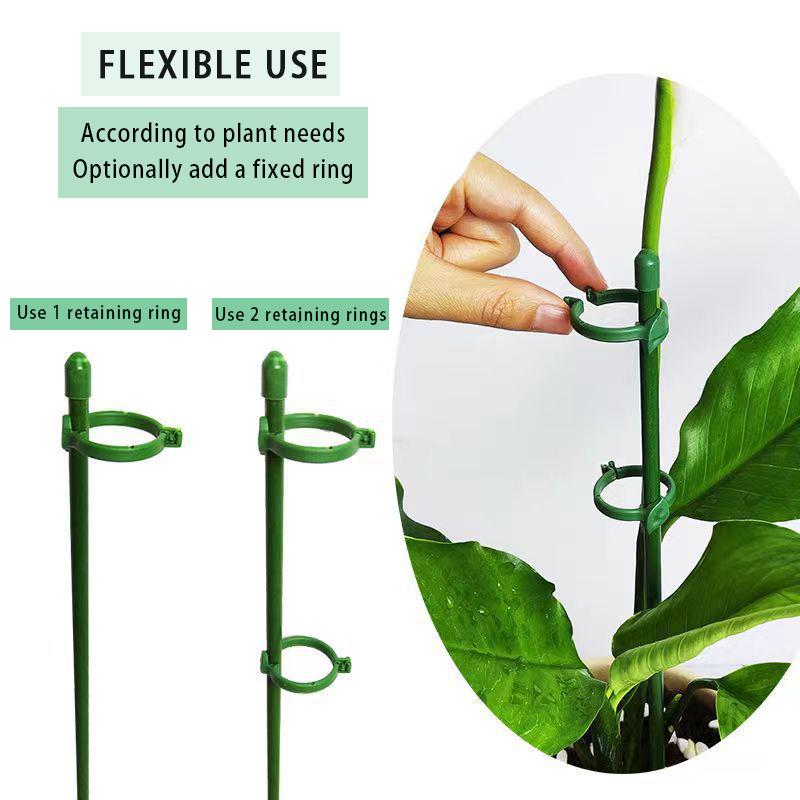 10/15 шт. колья для поддержки растений, регулируемые садовые опоры для цветов, колышки для клеток, опорные кольца для цветов, помидоров, овощей