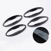 Exterior side door bowl cover trim ABS carbon fiber For Honda Fit Jazz 2014-2020