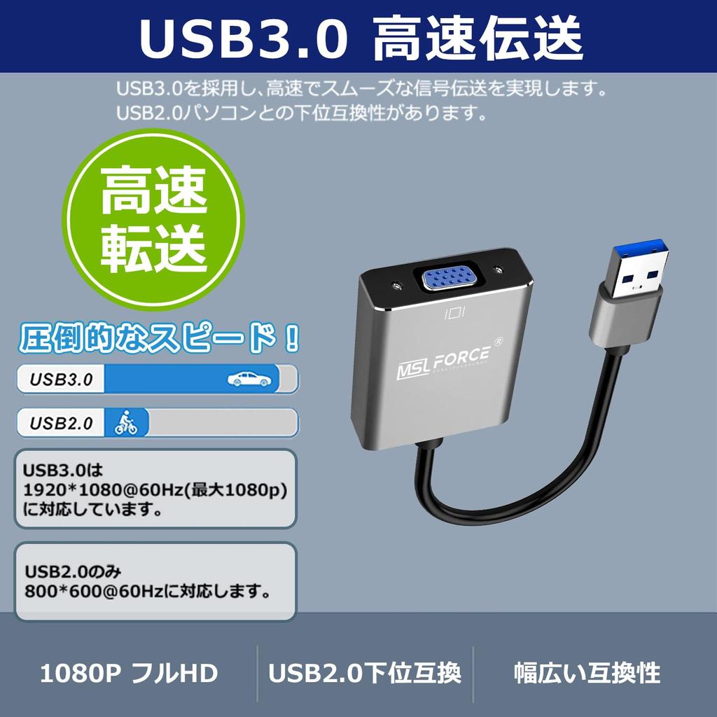 Надежная японская компания с FL2000 IC USB to VGA адаптером преобразования usb3 HD 1080P USB to VGA кабель адаптер преобразования нескольких мониторов Windows PC