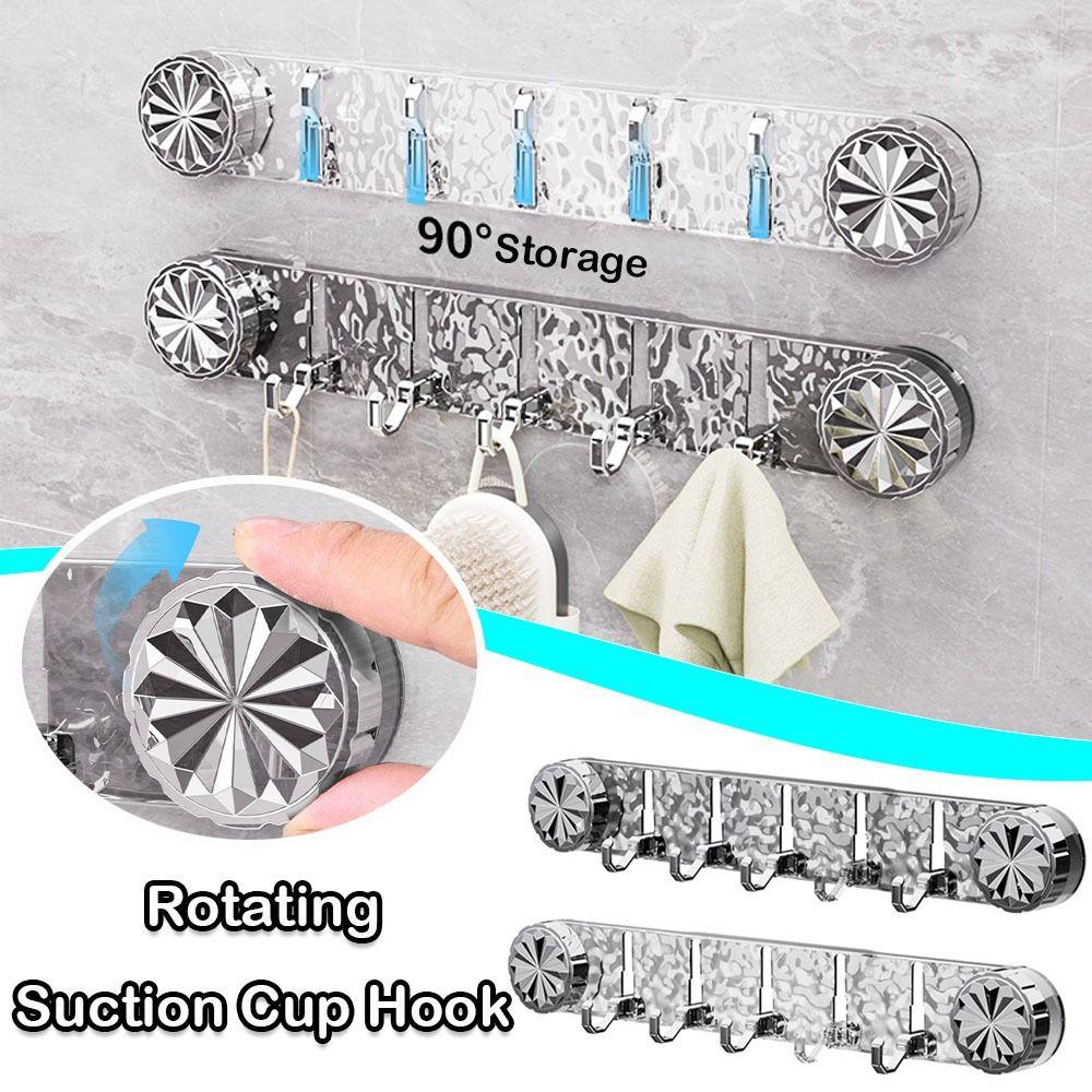 Настенный крючок с присоской, вешалка для полотенец, вешалки для халатов, модный крючок для вакуумной чашки