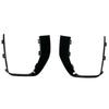 LR079387 LR079375 Side Bumper Air Vent Hood Lamp Trim Front Fog Light Cover Frame For Land Rover Range Rover Evoque 2016-2019