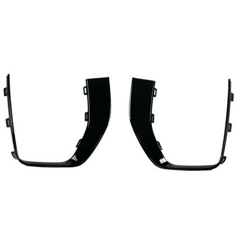 LR079387 LR079375 Side Bumper Air Vent Hood Lamp Trim Front Fog Light Cover Frame For Land Rover Range Rover Evoque 2016-2019